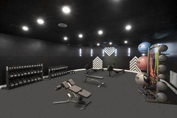 24 Hour fitness center